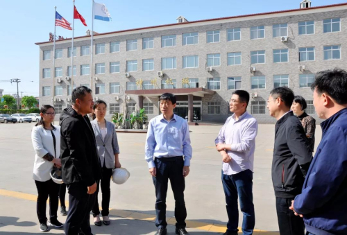 路南区区委书记孙辉福一行到神州集团进行调研考察