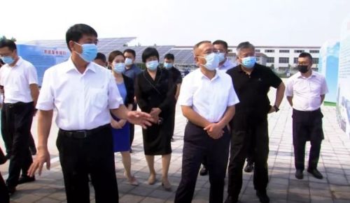 副省长胡启生到神州机械集团调研包联企业发展情况