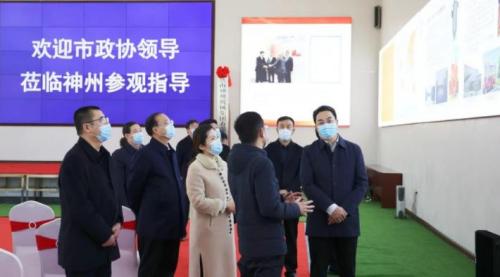 暖暖春风来！唐山市政协副主席白春明一行莅临神州集团视察调研